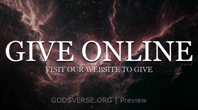 Give Online motion background deep space