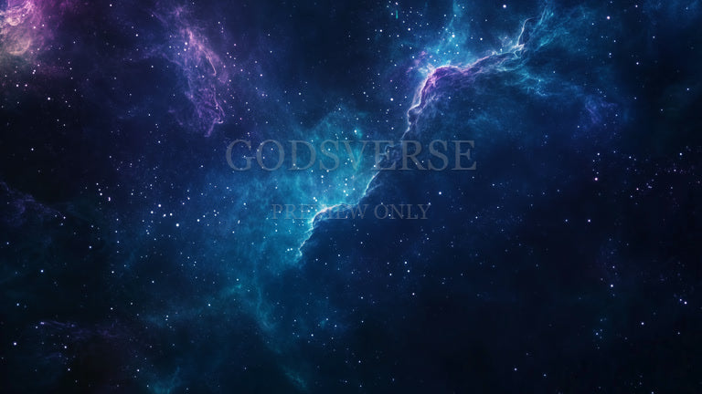 Blank worship background deep space