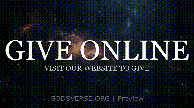 Give Online motion background deep space