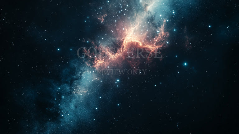 Blank worship background deep space