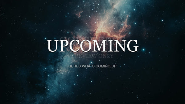 Upcoming worship background deep space