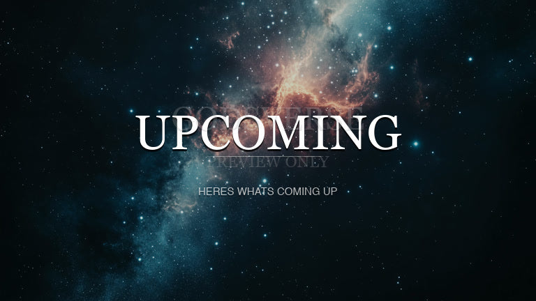 Upcoming worship background deep space