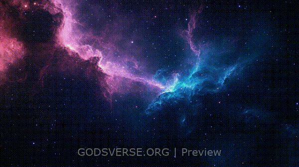 Blank motion background deep space