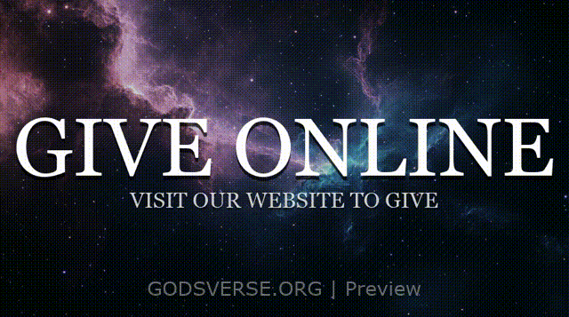 Give Online motion background deep space
