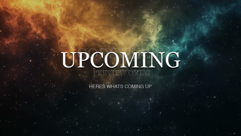 Upcoming worship background deep space
