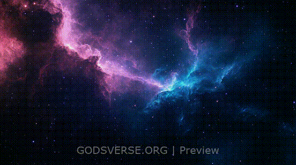 Blank motion background deep space