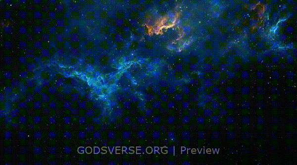 Blank motion background deep space