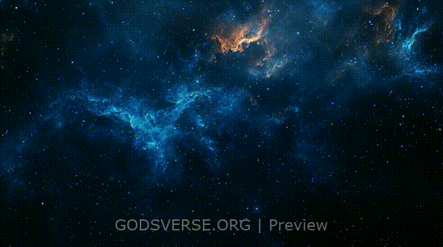 Blank motion background deep space