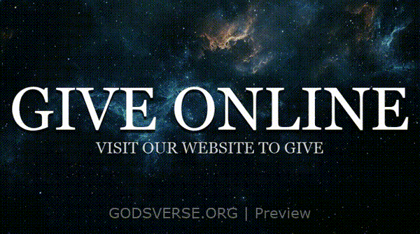 Give Online motion background deep space