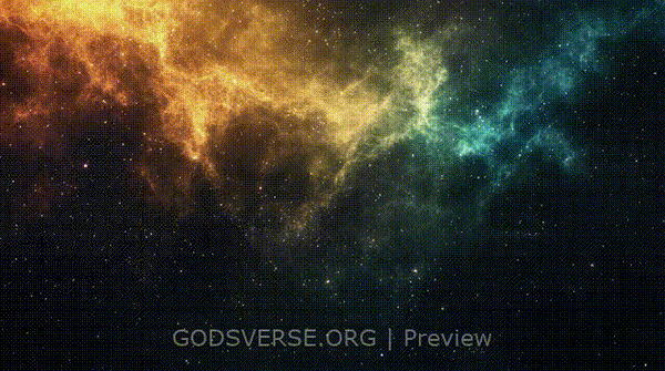 Blank motion background deep space