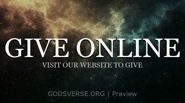 Give Online motion background deep space