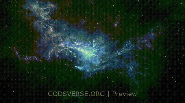 Blank motion background deep space
