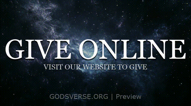 Give Online motion background deep space