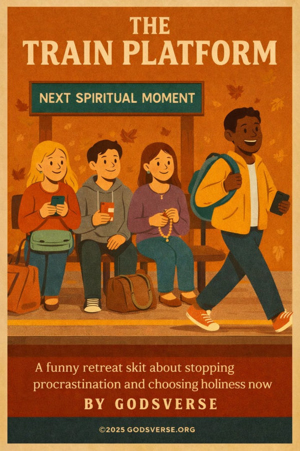 The Train Platform — church skit script cover image
