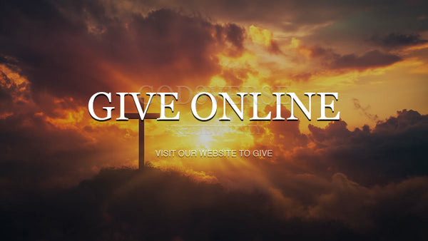 Give Online worship background easter collection