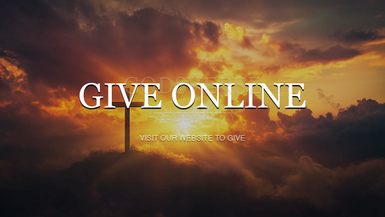 Give Online worship background easter collection