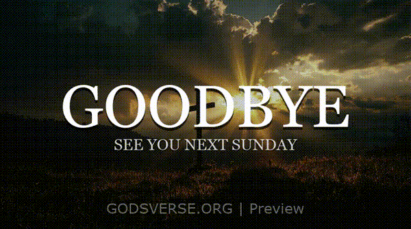 Goodbye motion background easter collection