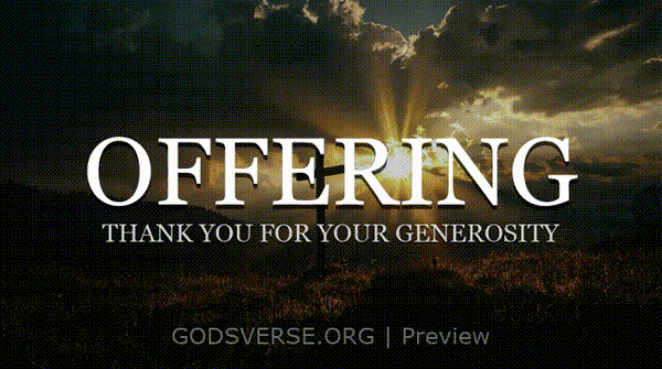 Offering motion background easter collection