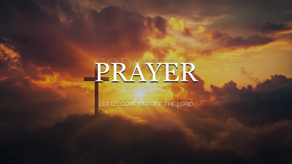 Prayer worship background easter collection