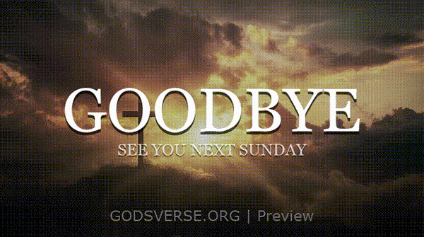 Goodbye motion background easter collection