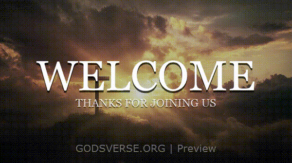 Welcome motion background easter collection