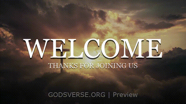 Welcome motion background easter collection
