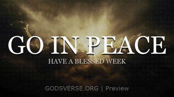 Go In Peace motion background easter collection
