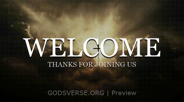 Welcome motion background easter collection