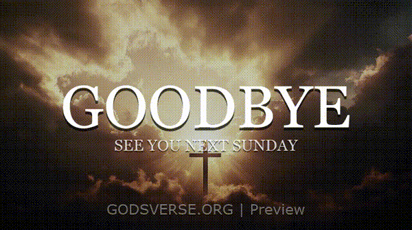 Goodbye motion background easter collection