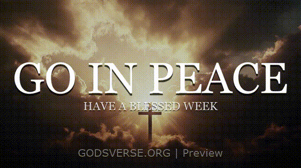 Go In Peace motion background easter collection