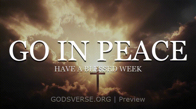 Go In Peace motion background easter collection