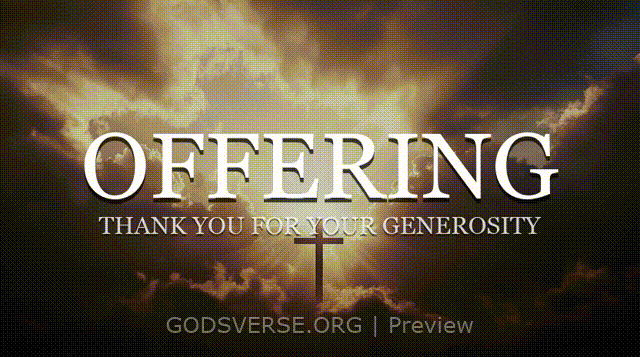 Offering motion background easter collection