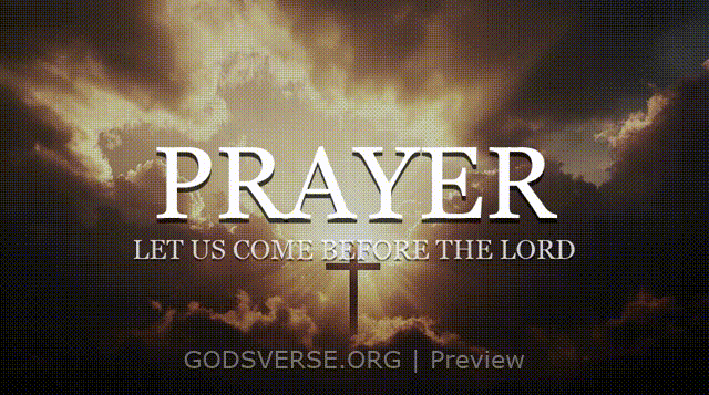 Prayer motion background easter collection