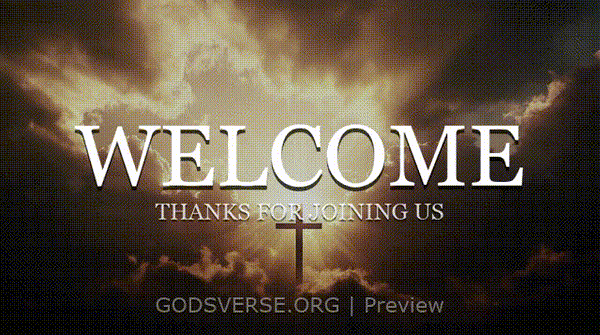 Welcome motion background easter collection