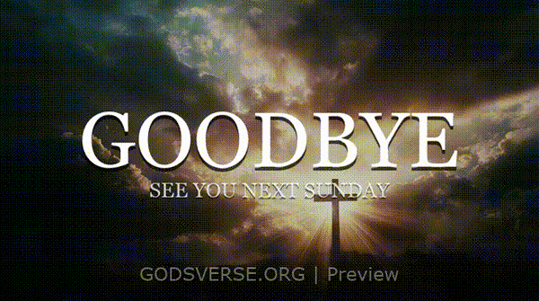 Goodbye motion background easter collection