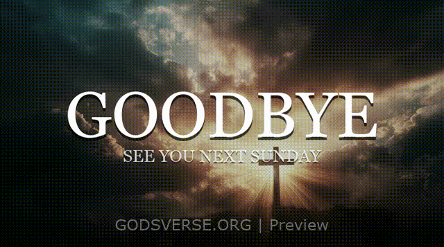 Goodbye motion background easter collection