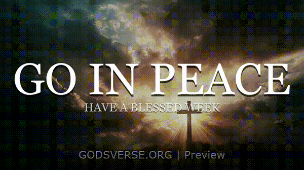 Go In Peace motion background easter collection