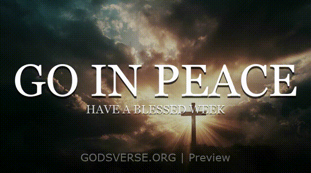 Go In Peace motion background easter collection