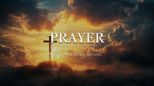 Prayer worship background easter collection