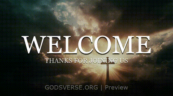 Welcome motion background easter collection
