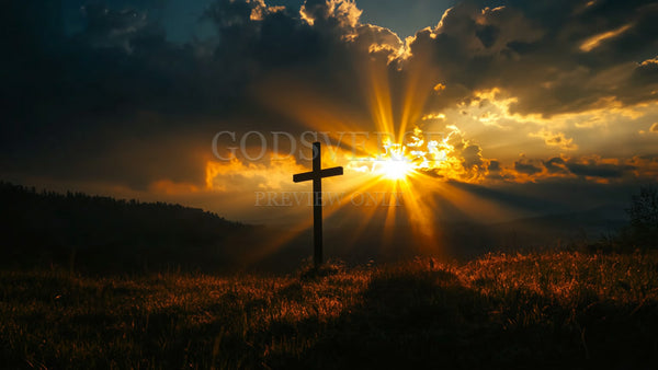 Blank worship background easter collection