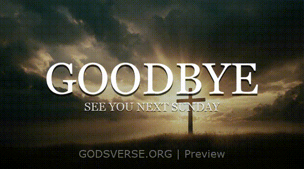 Goodbye motion background easter collection