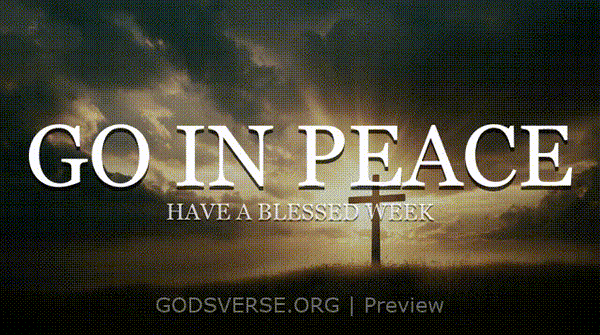Go In Peace motion background easter collection