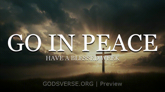 Go In Peace motion background easter collection