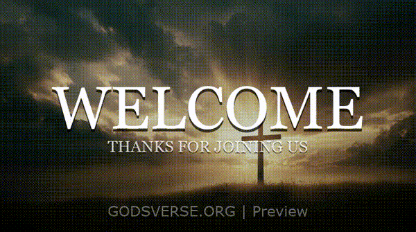 Welcome motion background easter collection
