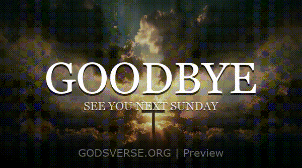 Goodbye motion background easter collection