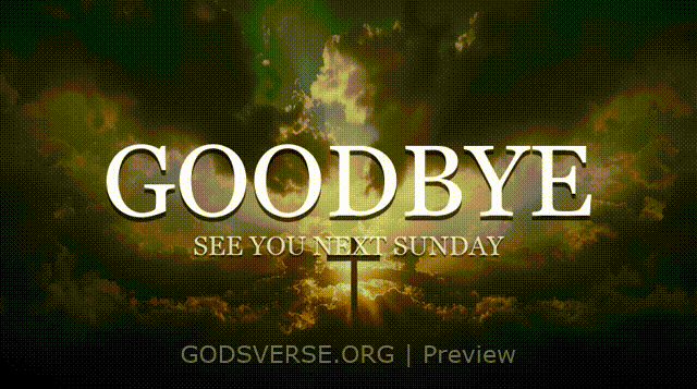 Goodbye motion background easter collection