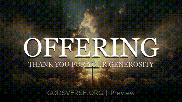 Offering motion background easter collection