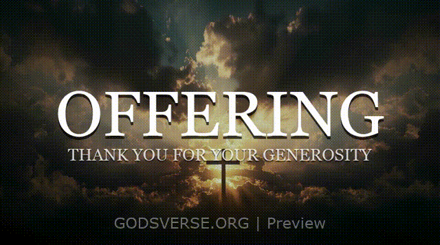 Offering motion background easter collection