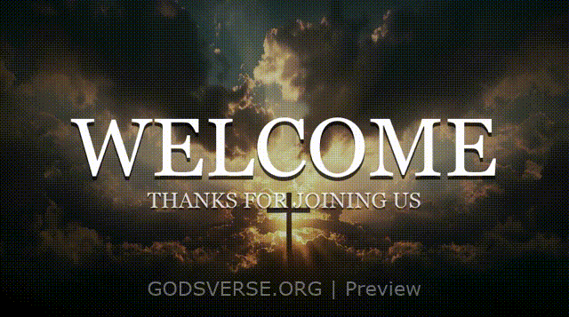 Welcome motion background easter collection